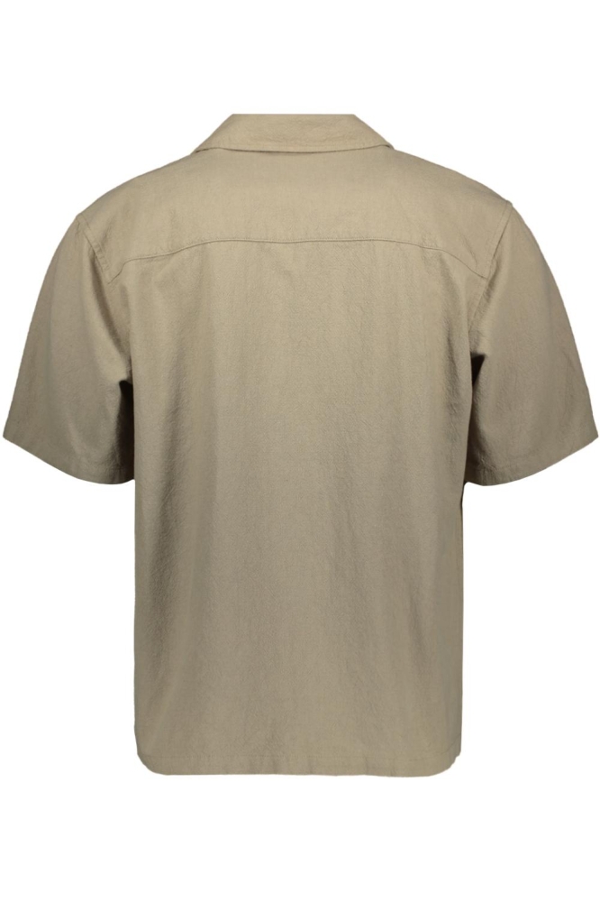 Only & Sons groene heren overhemd | Achteraanzicht