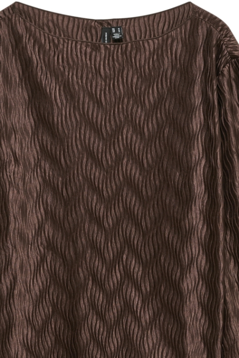Vero Moda bruine dames t-shirt | Close up