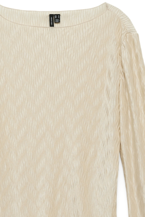 Vero Moda beige dames t-shirt | Close up