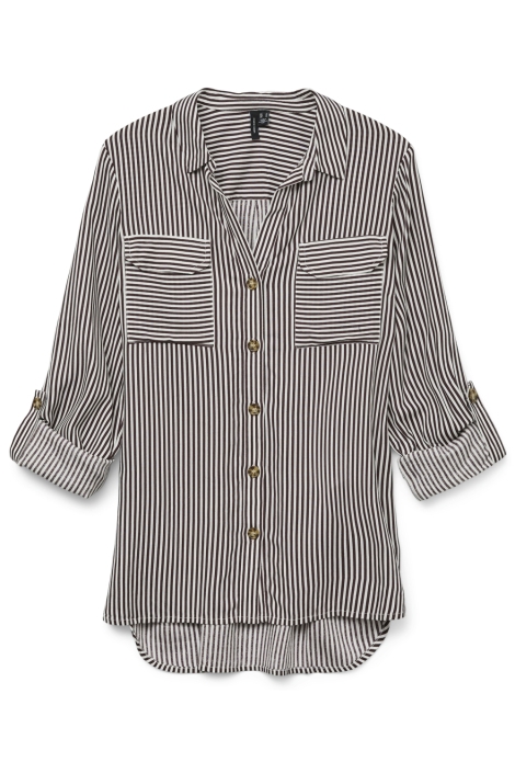 Vero Moda bordeaux dames blouse | Vooraanzicht