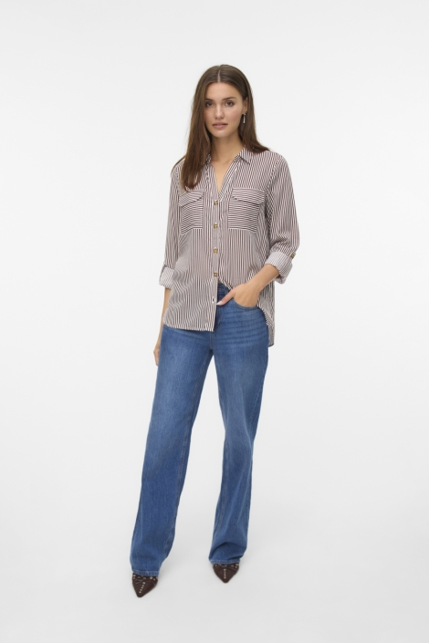 Vero Moda bordeaux dames blouse | Model