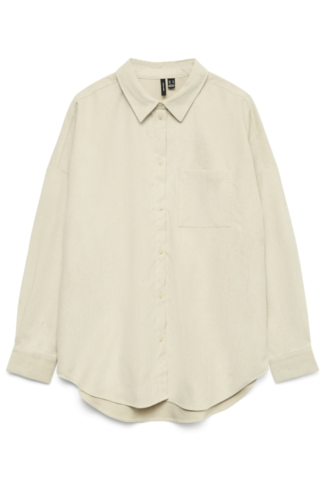 Vero Moda beige dames blouse | Vooraanzicht