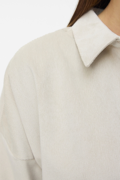 Vero Moda beige dames blouse | Close up