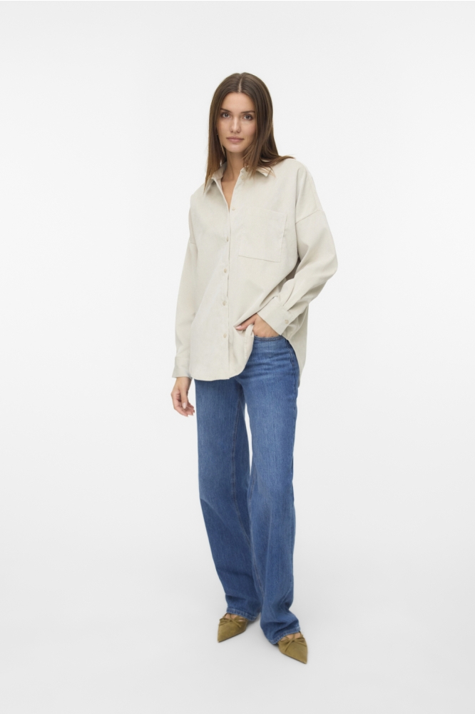 Vero Moda beige dames blouse | Model