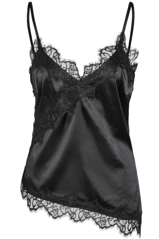 Noisy may zwarte dames top | Vooraanzicht