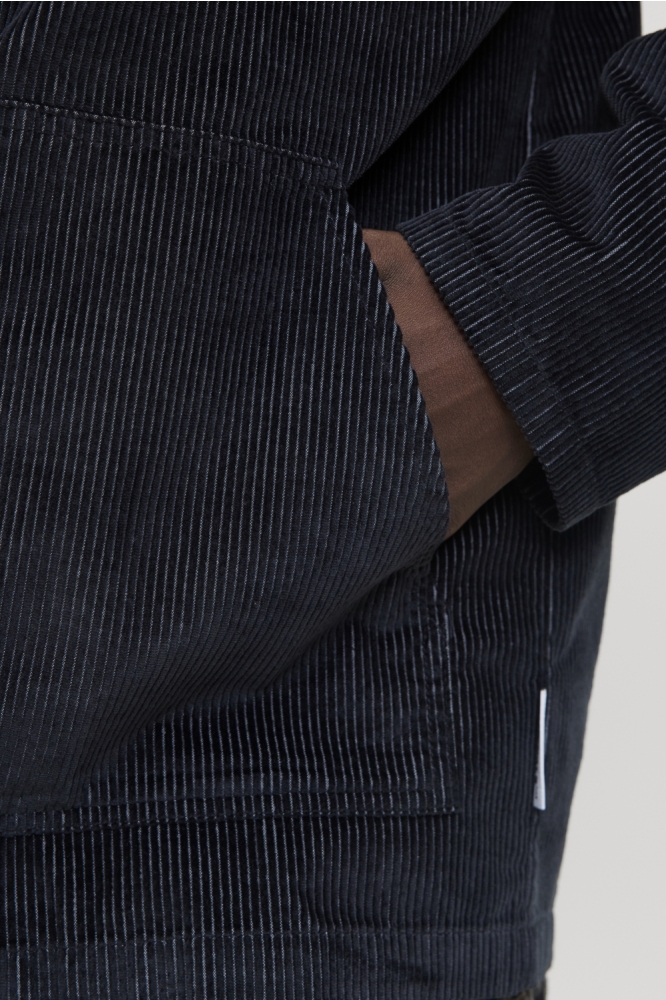 Jack & Jones zwarte heren overhemd | Close up