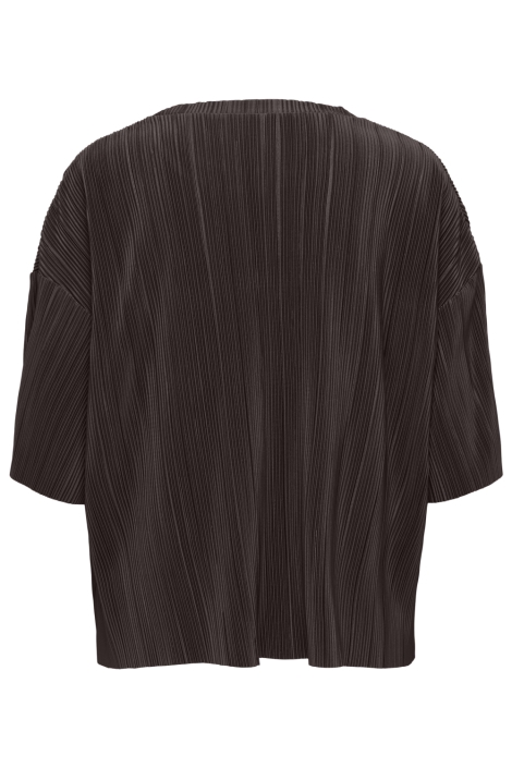 Only bruine dames t-shirt | Achteraanzicht