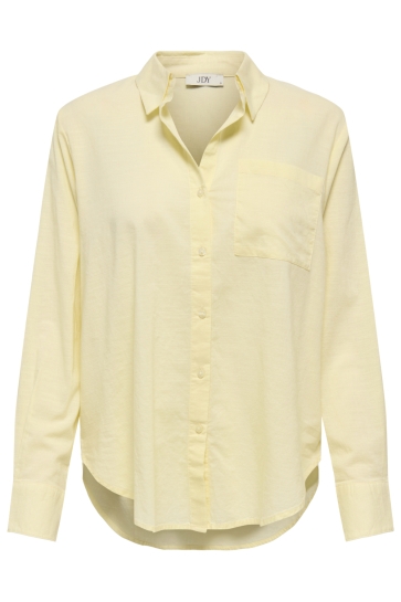 Jacqueline de Yong jdykimie l/s shirt wvn dia Geel