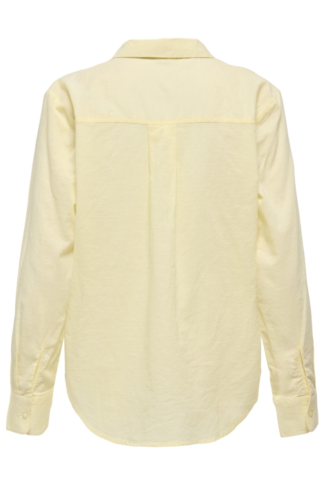 Jacqueline de Yong gele dames blouse | Achteraanzicht