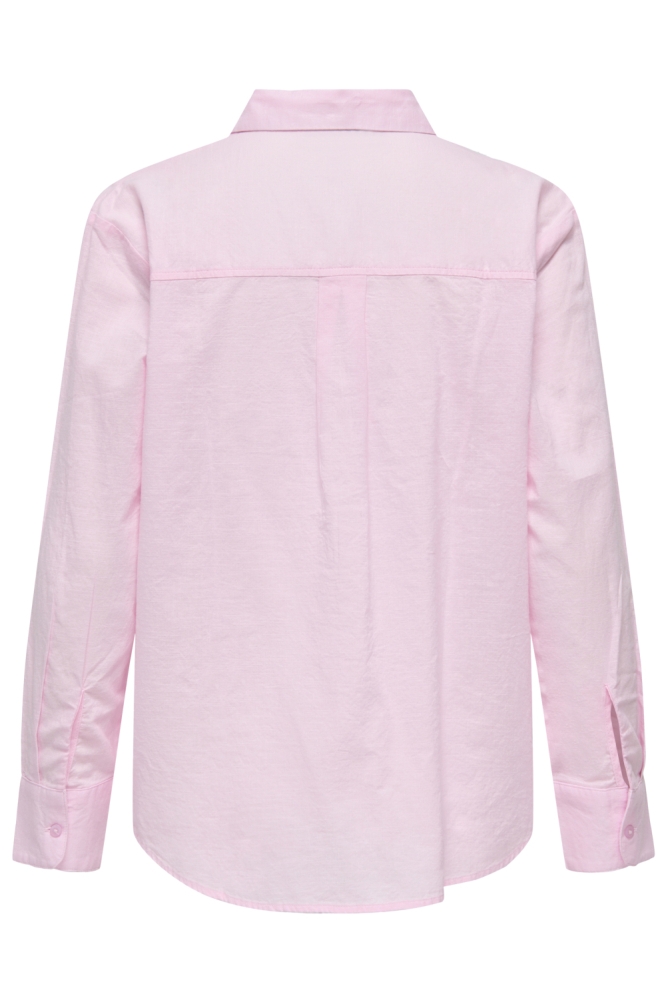 Jacqueline de Yong roze dames blouse | Achteraanzicht