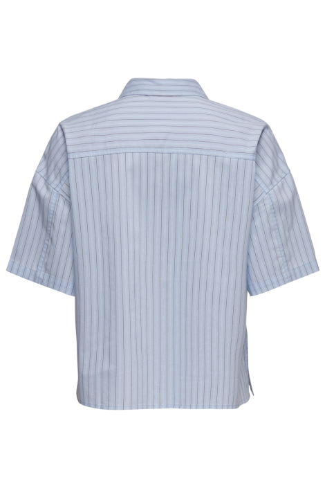 Jacqueline de Yong blauwe dames blouse | Achteraanzicht