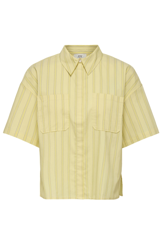 Jacqueline de Yong gele dames blouse | Vooraanzicht