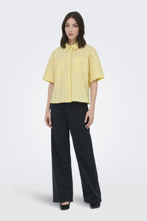 Jacqueline de Yong gele dames blouse | Model