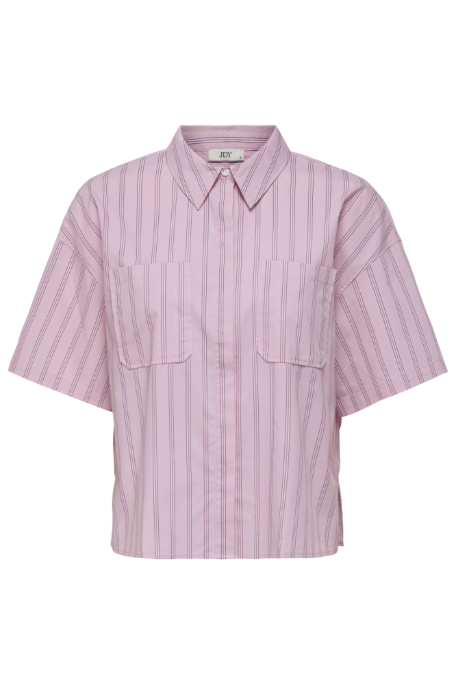 Jacqueline de Yong roze dames blouse | Vooraanzicht