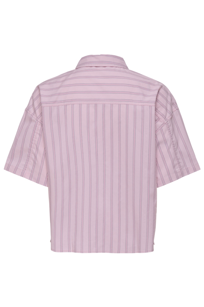 Jacqueline de Yong roze dames blouse | Achteraanzicht