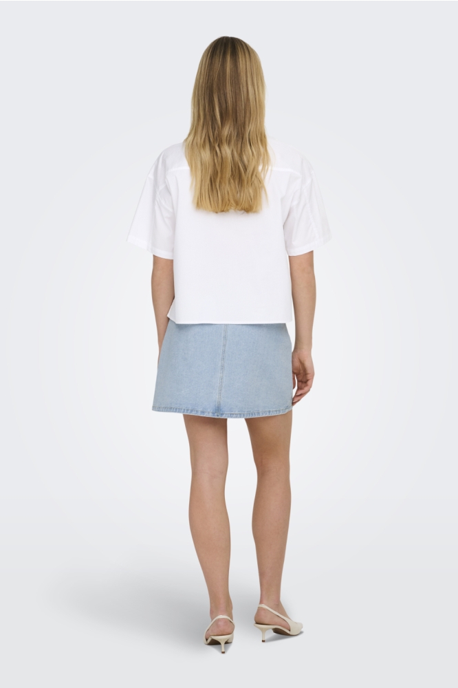 Jacqueline de Yong witte dames blouse | 