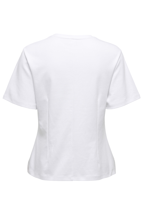 Jacqueline de Yong witte dames t-shirt | Achteraanzicht
