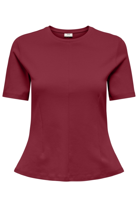 Jacqueline de Yong rode dames t-shirt | Vooraanzicht