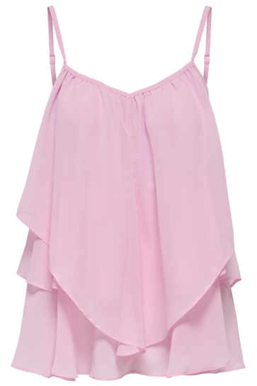 Jacqueline de Yong Top JDYELVIRA SL LAYER TOP WVN 15373103 Bonbon