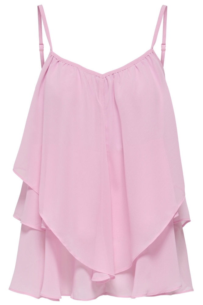 Jacqueline de Yong roze dames top | Vooraanzicht