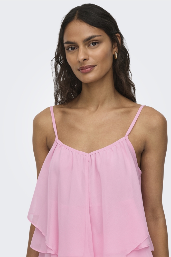 Jacqueline de Yong roze dames top | Kleurstaal