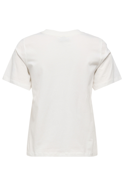 Jacqueline de Yong witte dames t-shirt | Achteraanzicht