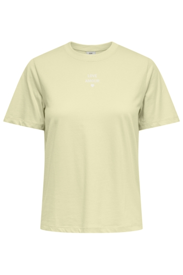 Jacqueline de Yong jdymay pisa s/s print top jrs Geel