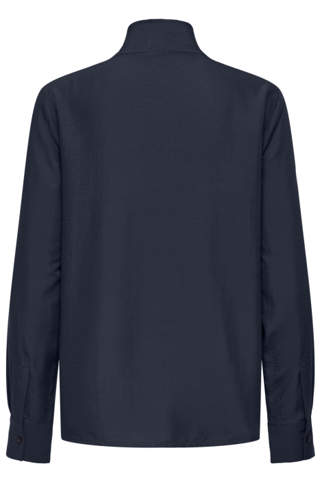 Jacqueline de Yong blauwe dames blouse | Achteraanzicht