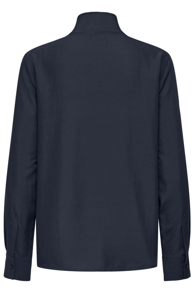 Jacqueline de Yong blauwe dames blouse | Achteraanzicht