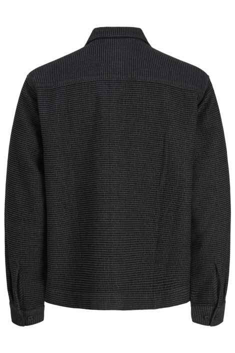 Jack & Jones zwarte heren overhemd | Achteraanzicht