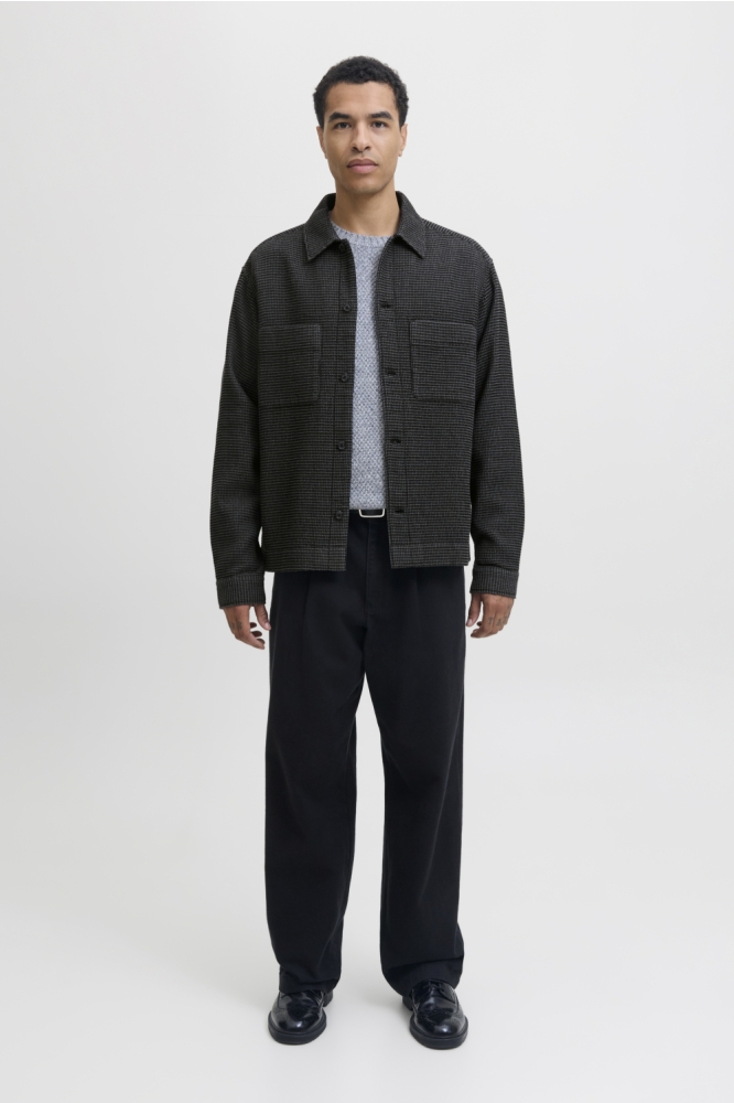 Jack & Jones zwarte heren overhemd | Model