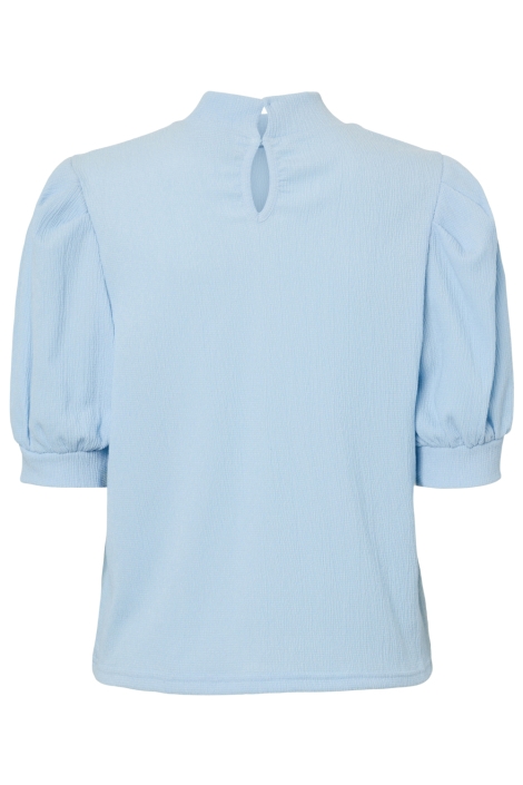 Pieces blauwe dames blouse | Achteraanzicht