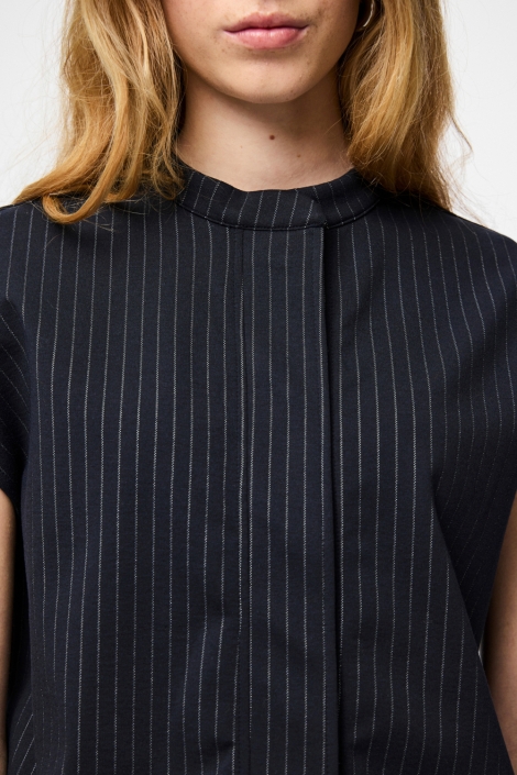 Pieces blauwe dames blouse | Unique Selling Point