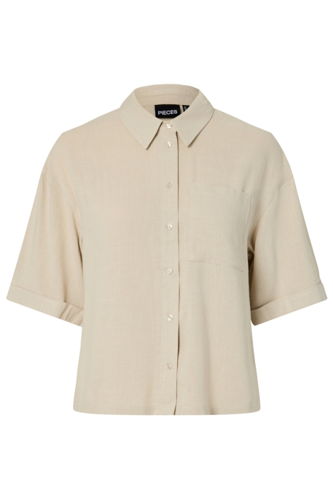 Pieces beige dames blouse | 