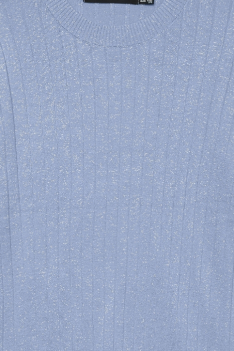 Vero Moda blauwe dames t-shirt | Close up