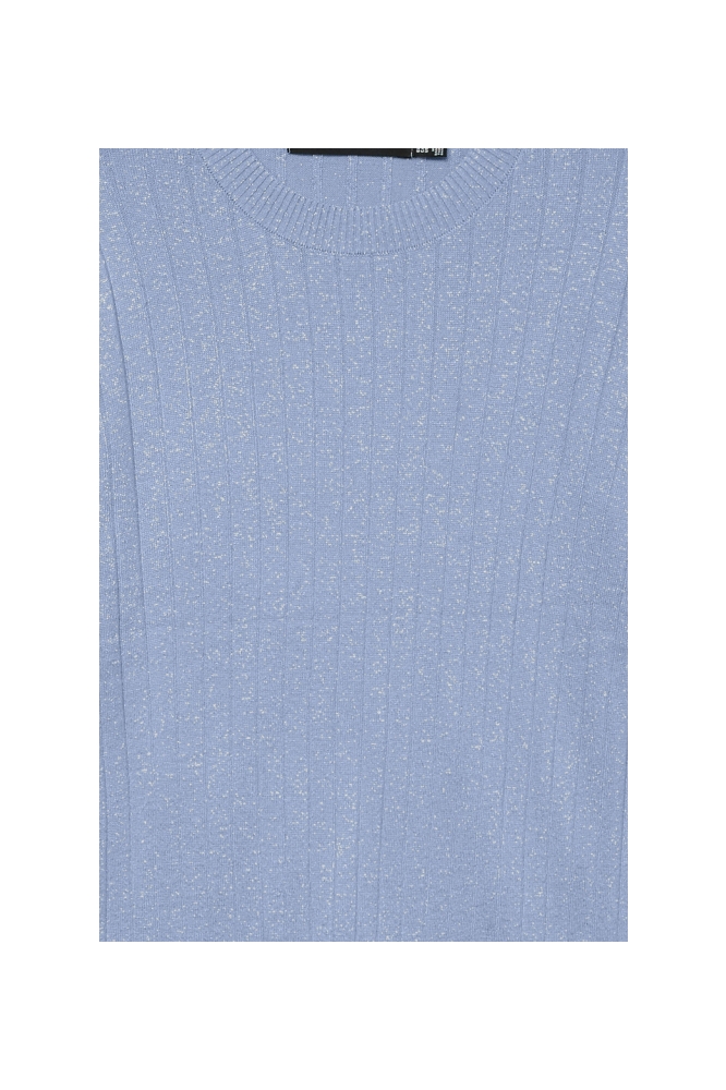 Vero Moda blauwe dames t-shirt | Close up