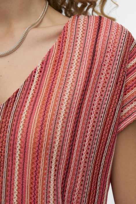 Vero Moda roze dames top | Close up