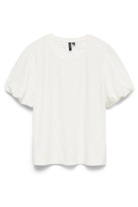 Vero Moda witte dames t-shirt | Vooraanzicht