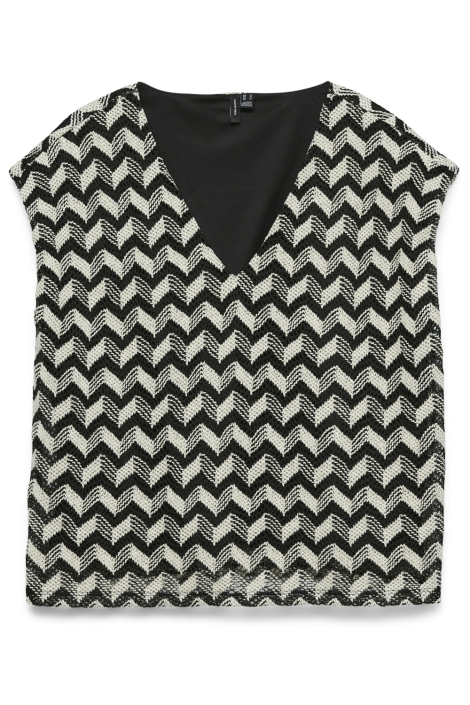 Vero Moda zwarte dames top | Vooraanzicht