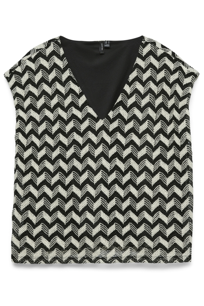 Vero Moda zwarte dames top | Vooraanzicht