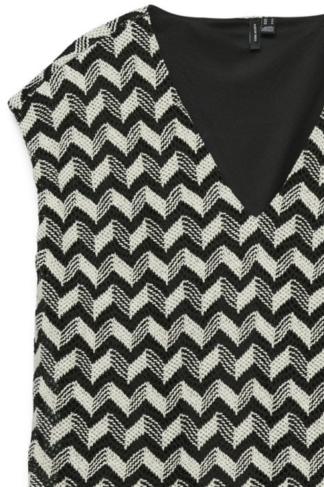 Vero Moda zwarte dames top | Close up