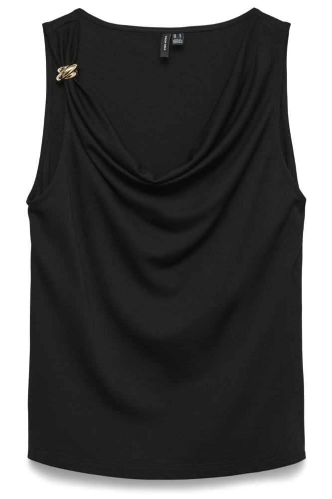 Vero Moda zwarte dames top | Vooraanzicht