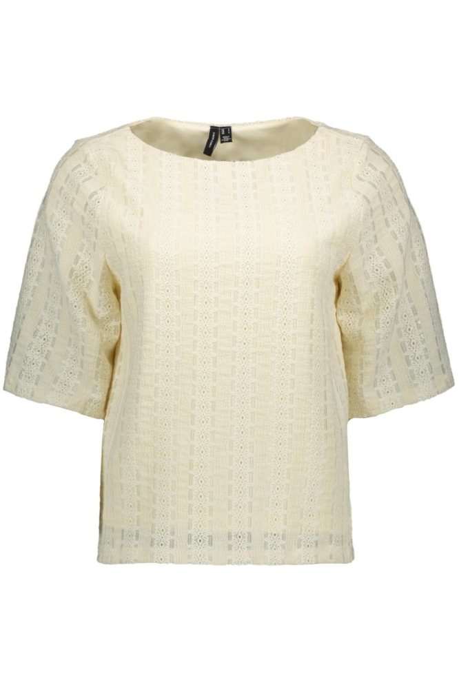 Vero Moda beige dames trui | Vooraanzicht