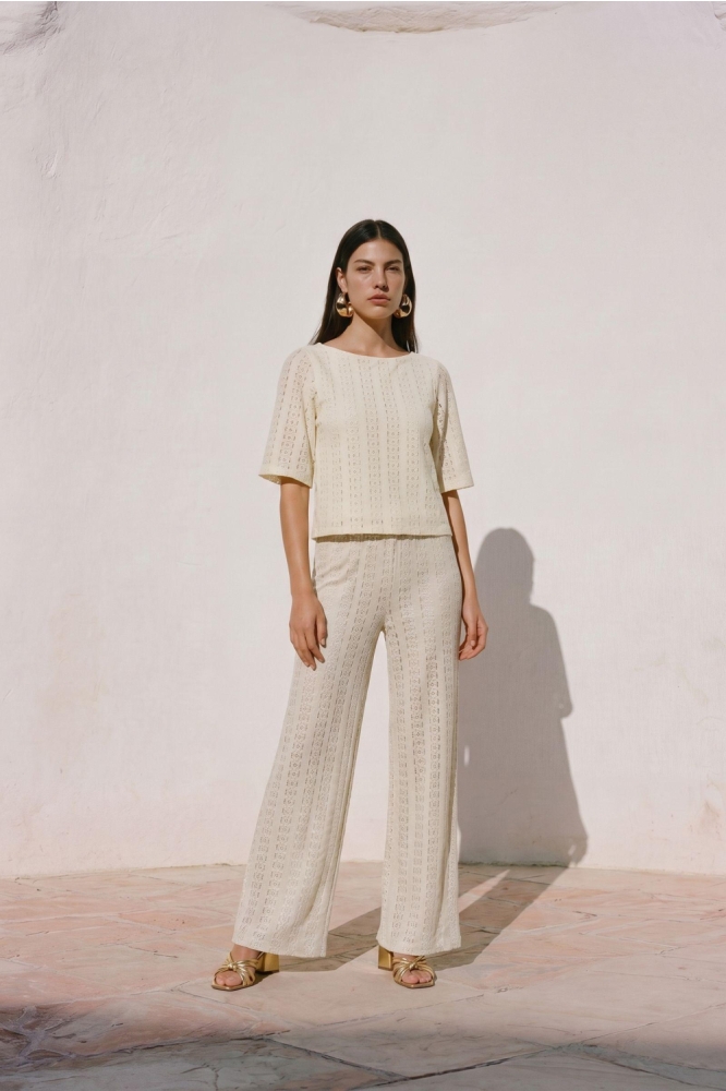 Vero Moda beige dames trui | Model