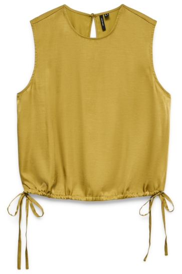 Vero Moda vmmira sl short top wvn Groen