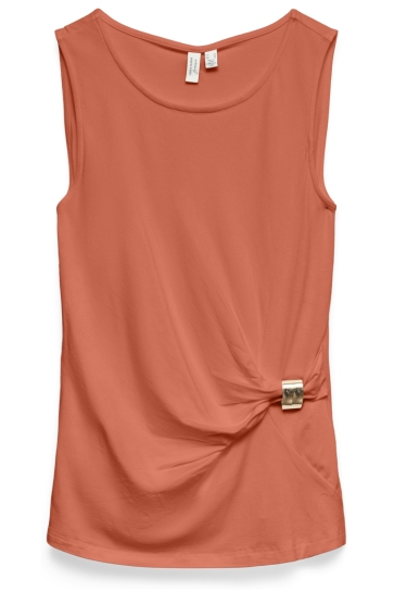 Vero Moda Top VMKELENA S/L O-NECK TOP JRS BTQ 10346151 LANGOUSTINO