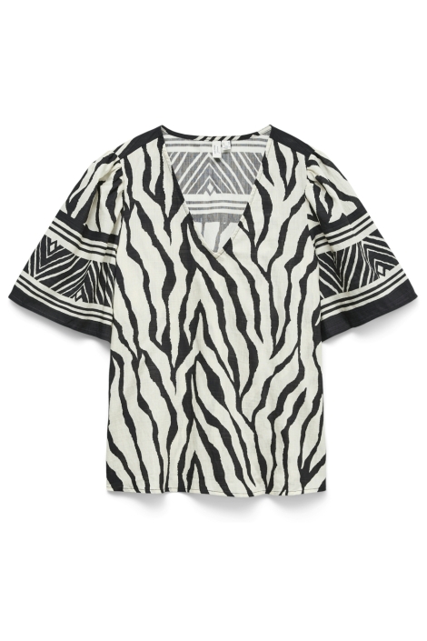 Vero Moda zwarte dames blouse | Vooraanzicht