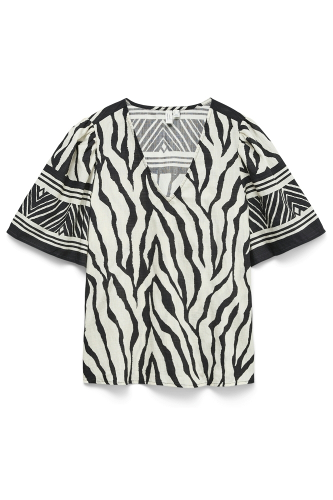 Vero Moda zwarte dames blouse | Vooraanzicht