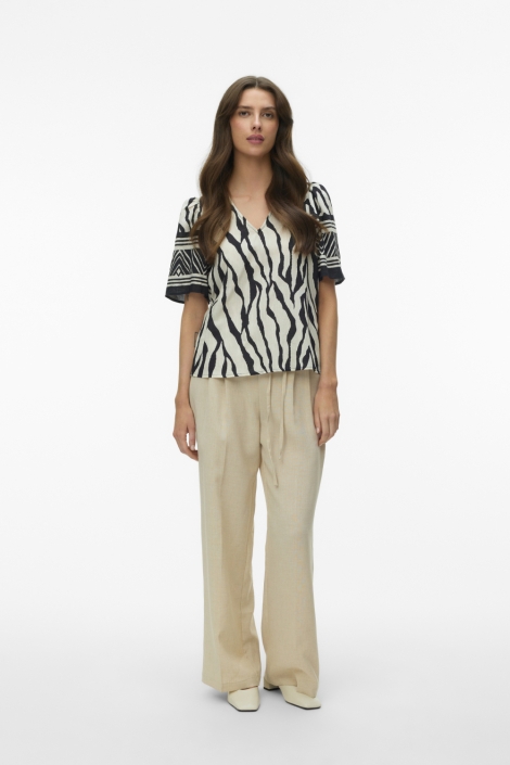 Vero Moda zwarte dames blouse | Model