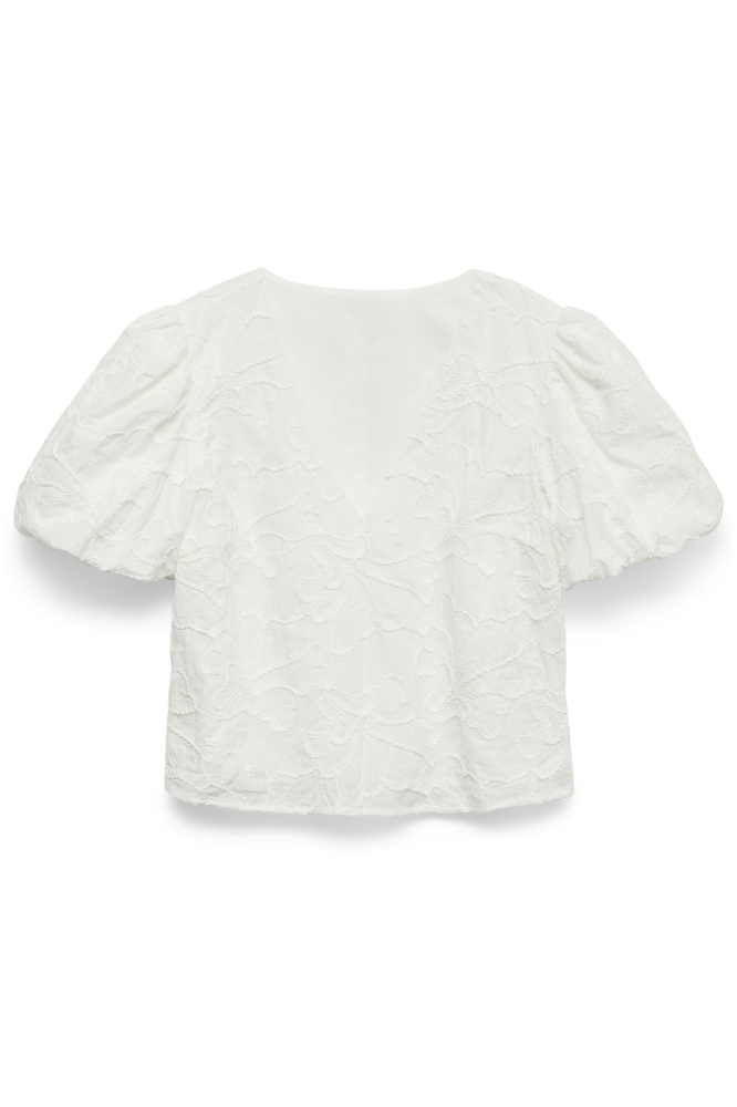 Vero Moda witte dames t-shirt | Vooraanzicht